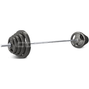 CORTEX 65kg Tri-Grip Standard Barbell Weight Set 25mm