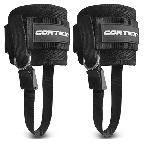 CORTEX Premium Ankle Strap Cuff Cable Pulley Attachment Pair