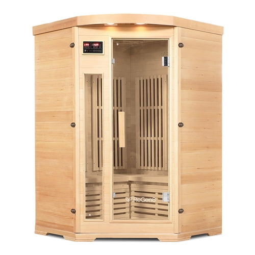 ReGen8 Duo Corner - 2 Person 2200W Infrared Sauna