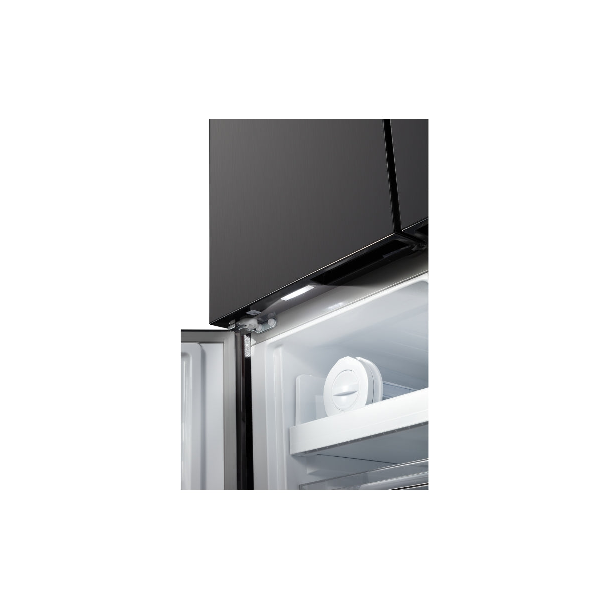 CHiQ 601L Quad Door Fridge Black Steel CCD601NBS