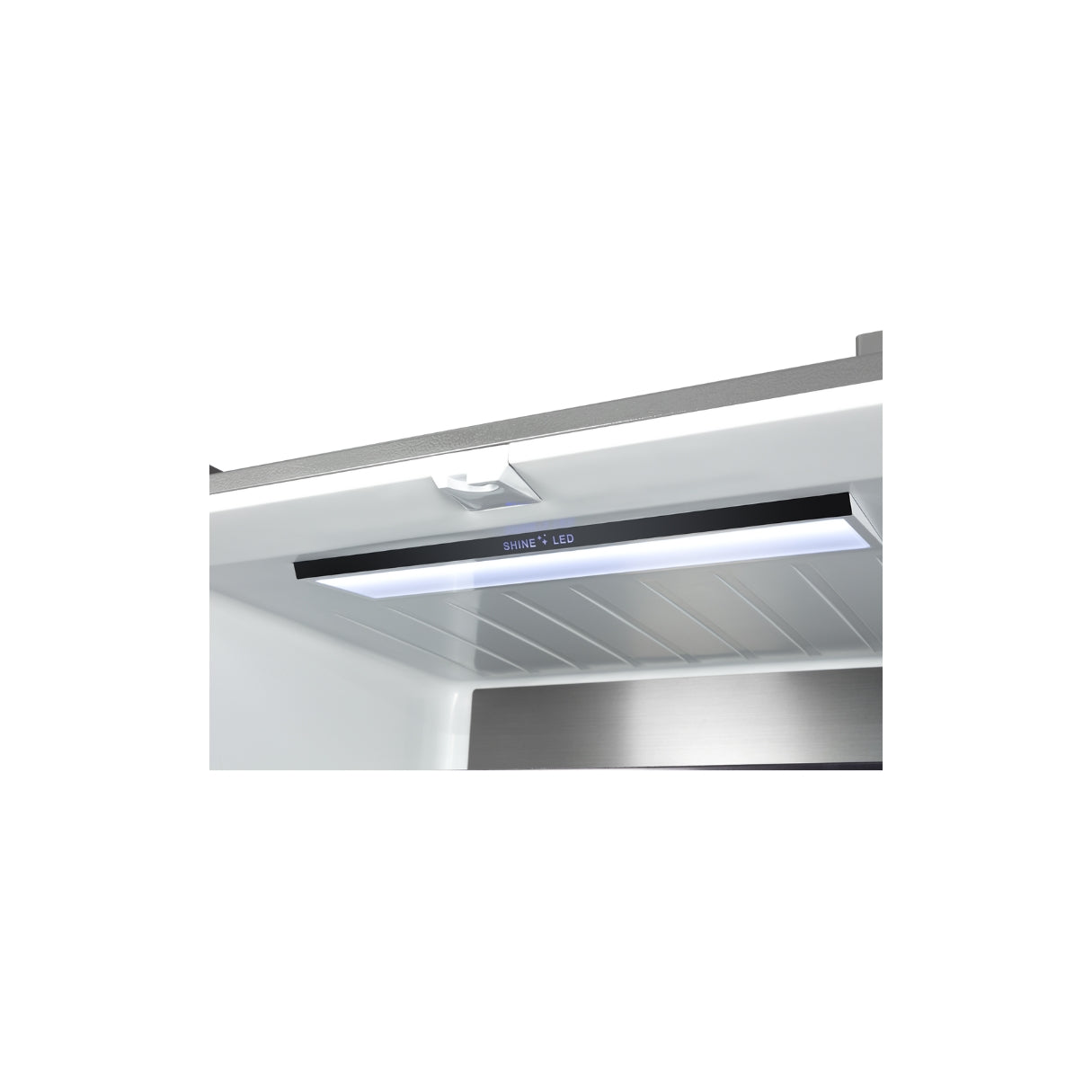 CHiQ 601L Quad Door Fridge Black Steel CCD601NBS