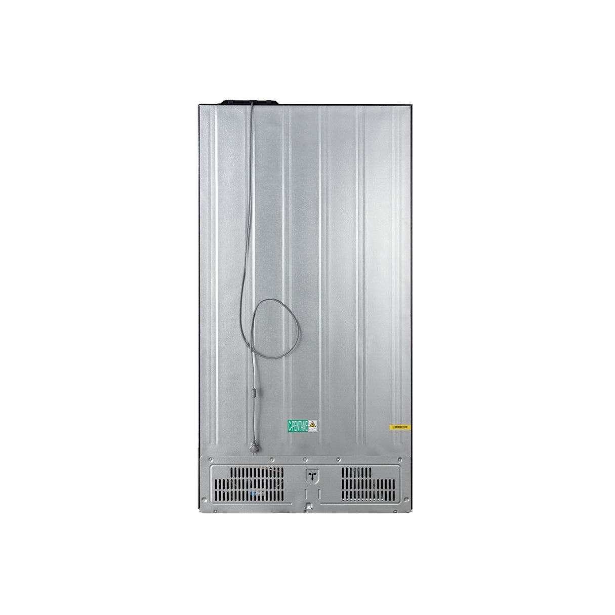 CHiQ 601L Quad Door Fridge Black Steel CCD601NBS