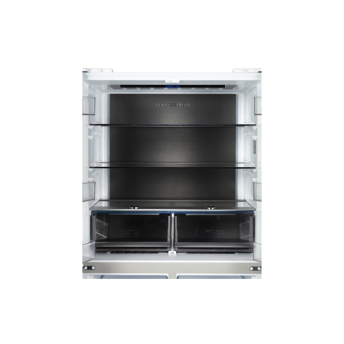 CHiQ 601L Quad Door Fridge White Steel CCD598NWS