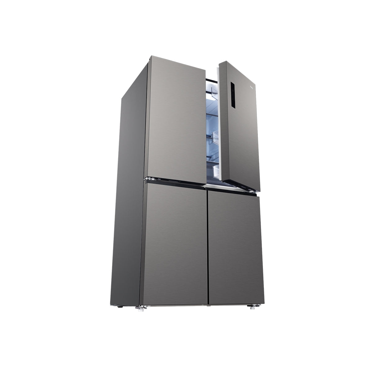 CHiQ 601L Quad Door Fridge VCM Silver CCD596NS