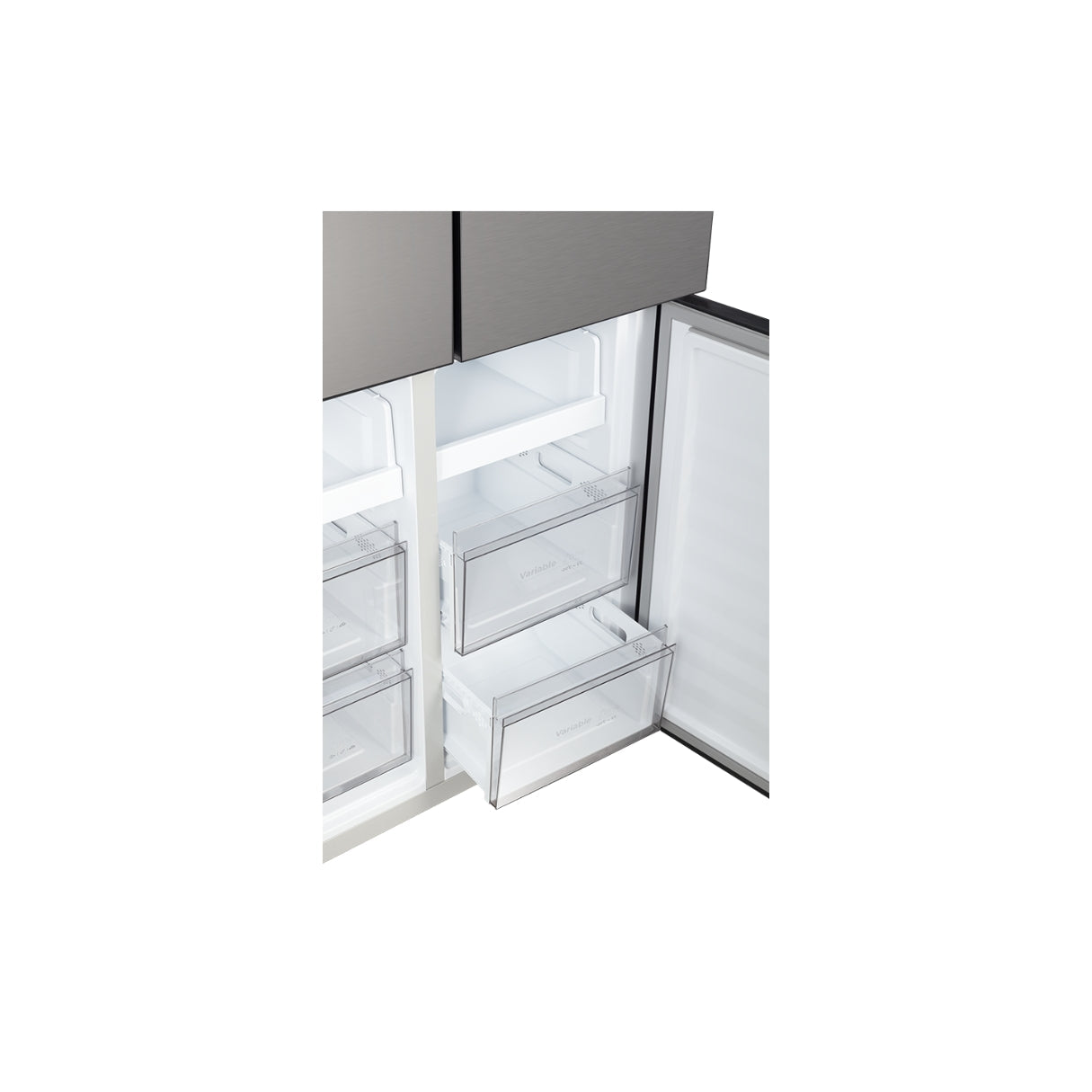 CHiQ 601L Quad Door Fridge VCM Silver CCD596NS