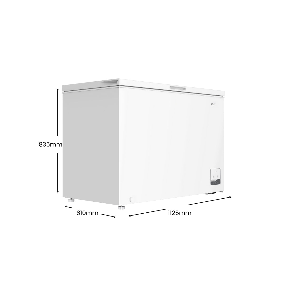 CHiQ 299L Hybrid Chest Freezer White CCF299WE