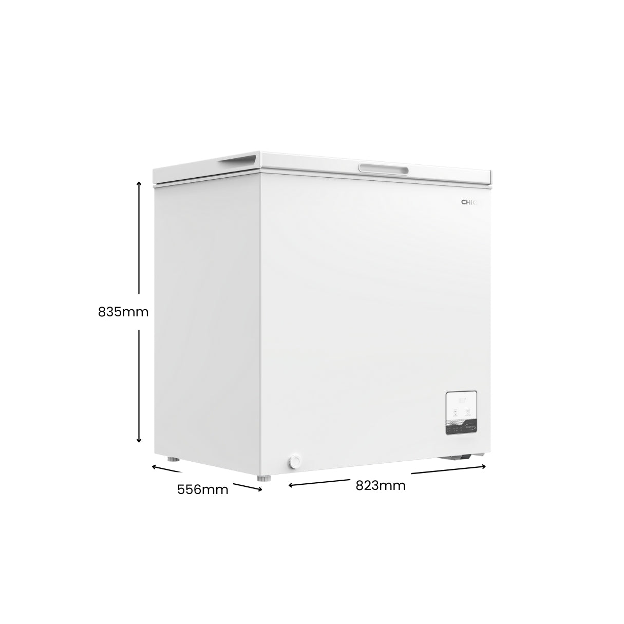 CHiQ 199L Hybrid Chest Freezer White CCF199WE