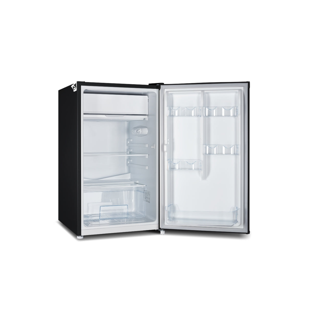 CHiQ 125L Retro Single Door Bar Fridge Black CRSR125DB