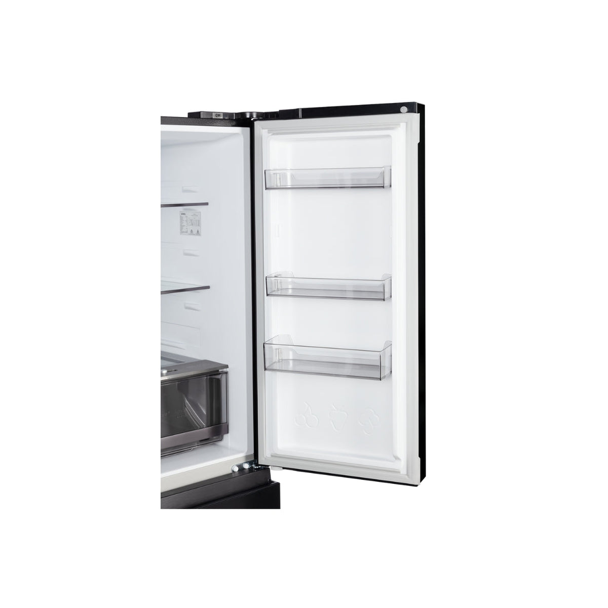 CHiQ 503L Quad Door Fridge Black Steel CCD502NBS - image 6