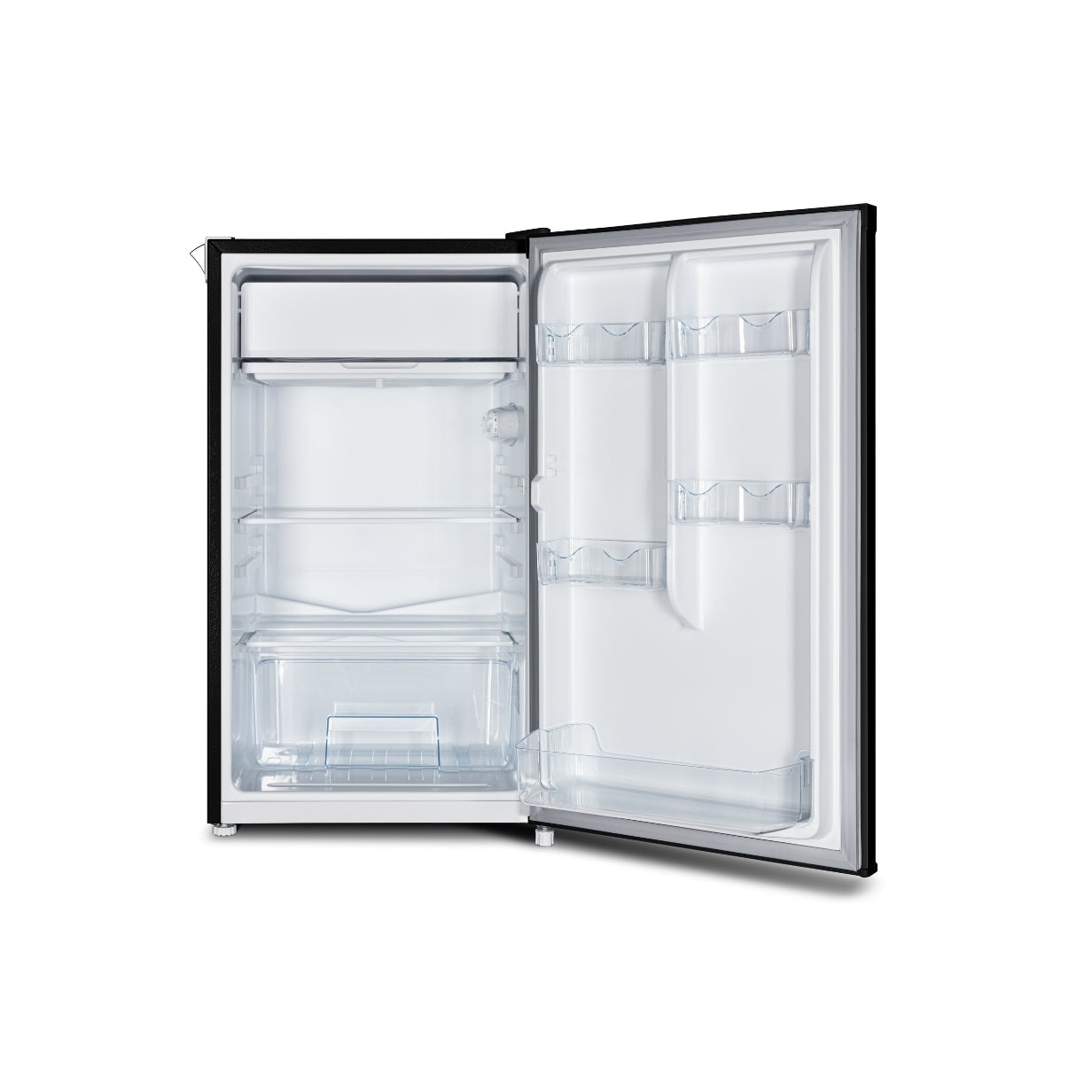 CHiQ 125L Retro Single Door Bar Fridge Black CRSR125DB