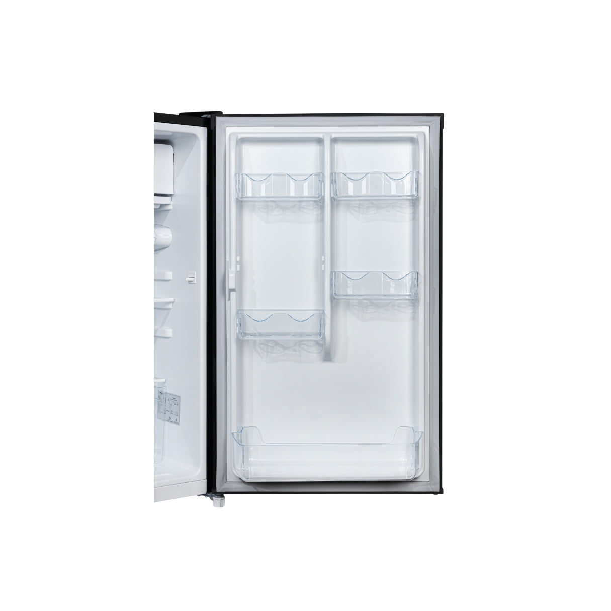 CHiQ 125L Retro Single Door Bar Fridge Black CRSR125DB