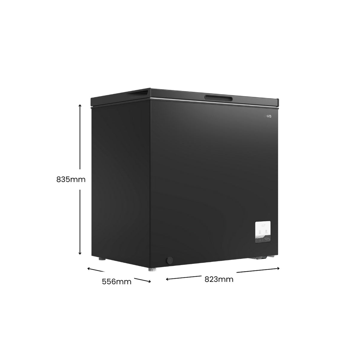 CHiQ 199L Hybrid Chest Freezer Black CCF198BE - image 2