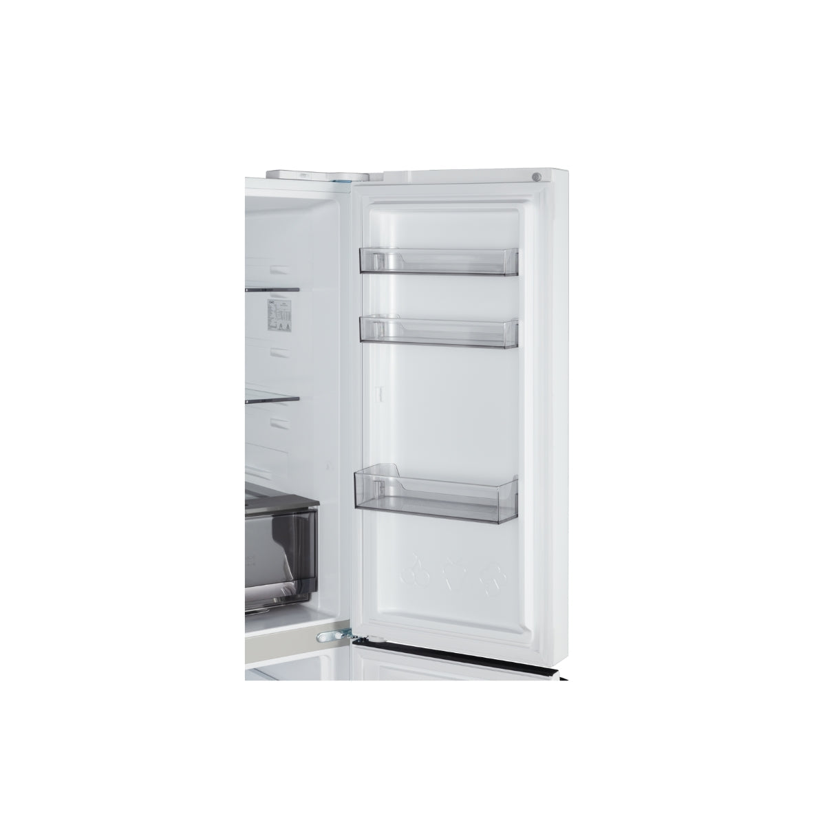 CHiQ 503L Quad Door Fridge White Steel CCD499NWS