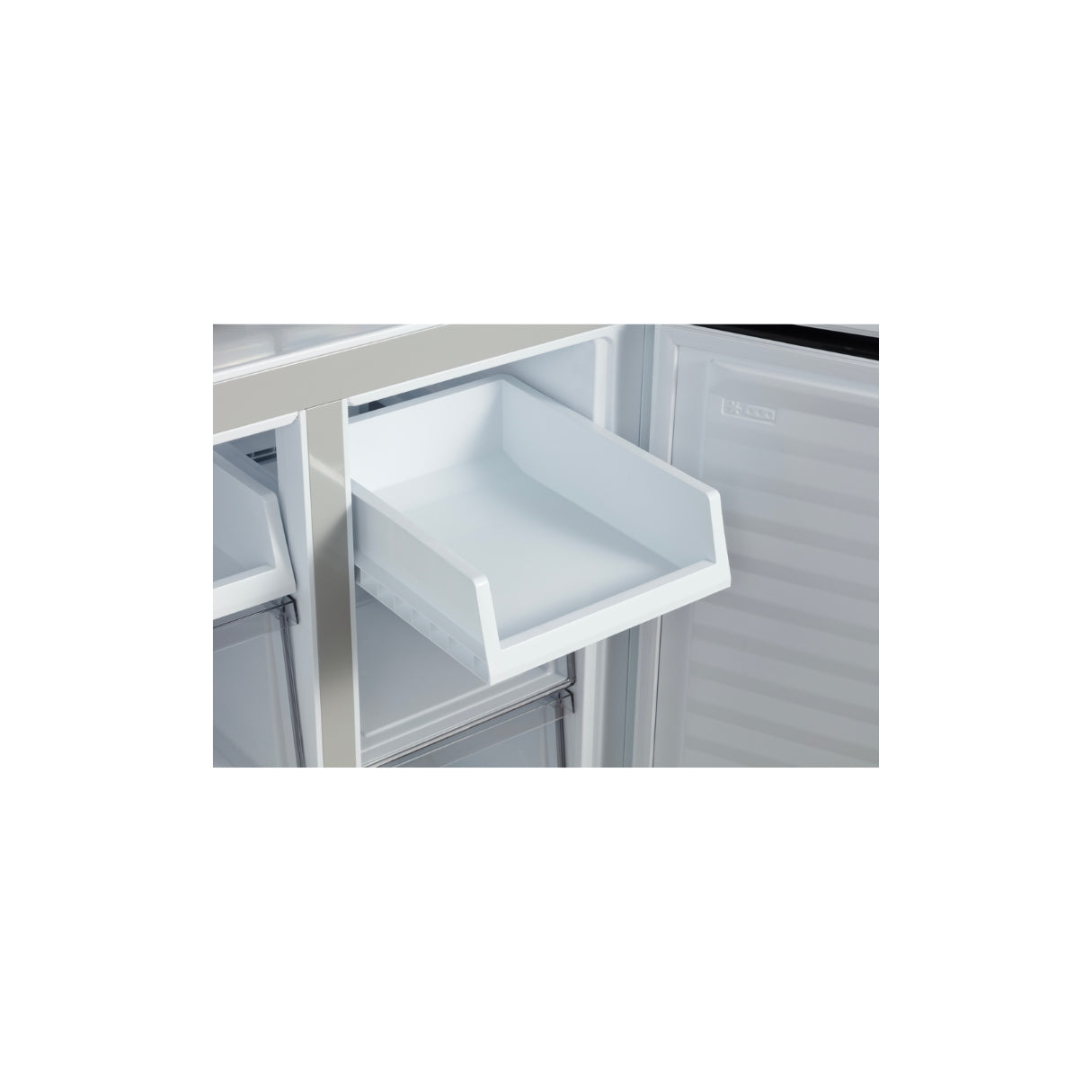 CHiQ 503L Quad Door Fridge White Steel CCD499NWS