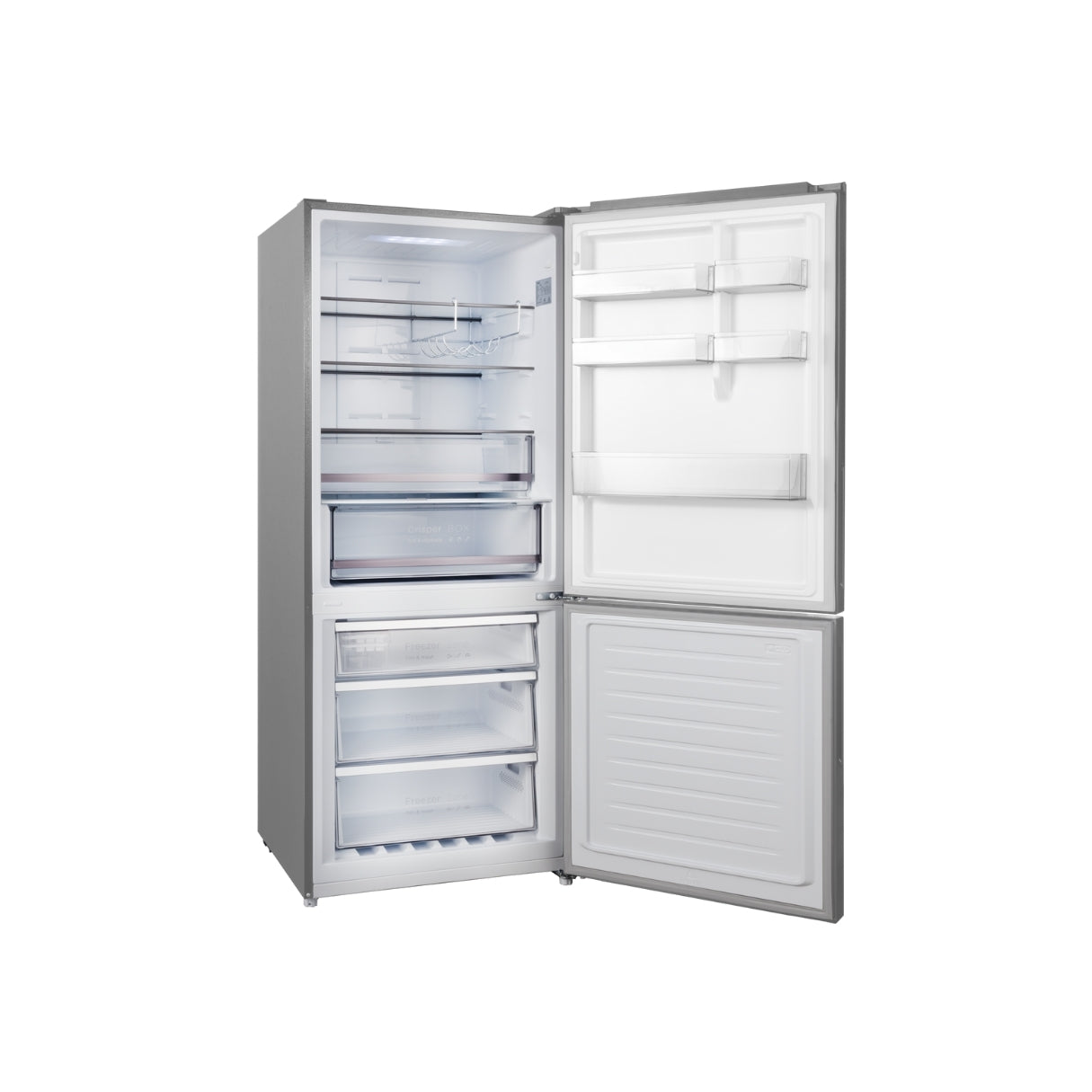 CHiQ 396L Bottom Mount Fridge Stainless Steel CBM394NSS6E
