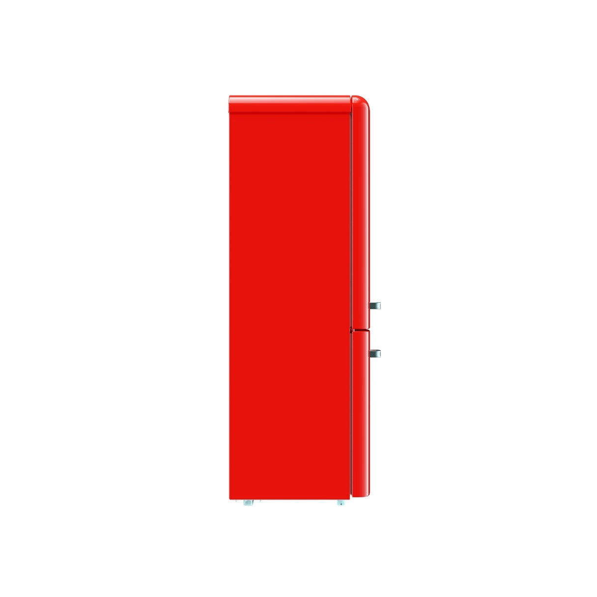 CHiQ 231L Bottom Mount Retro Fridge Red CRBM228NR3