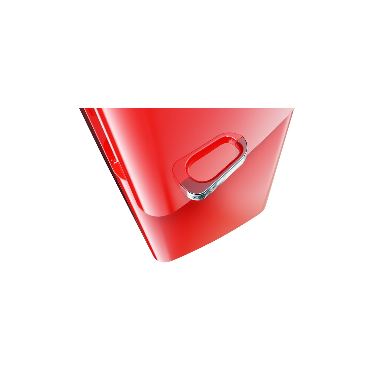 CHiQ 231L Bottom Mount Retro Fridge Red CRBM228NR3