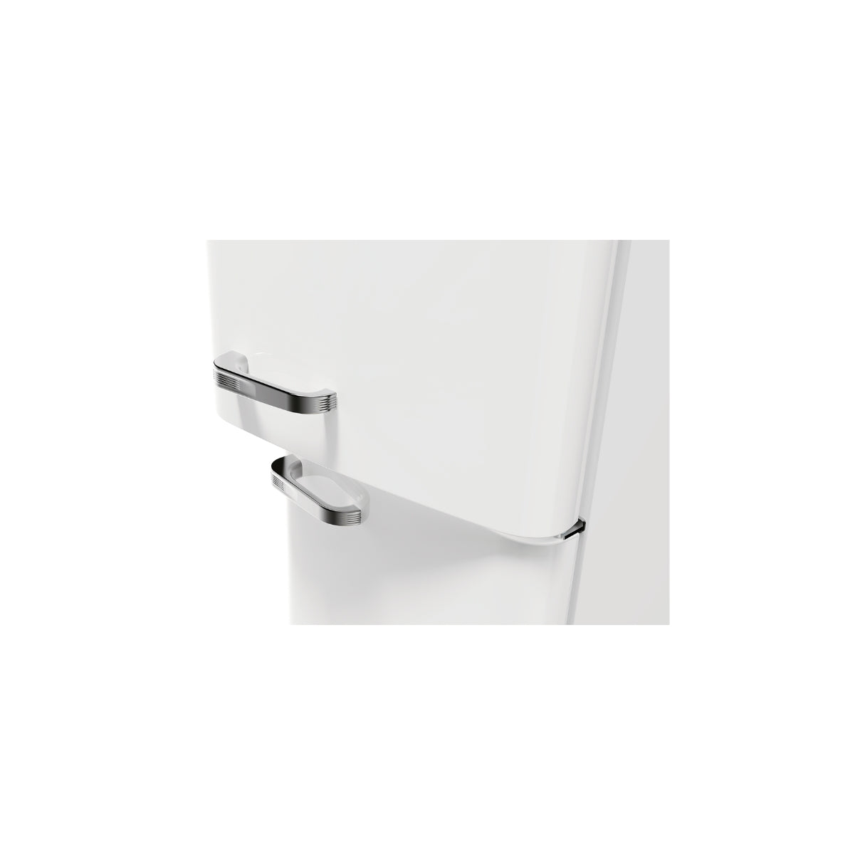 CHiQ 231L Bottom Mount Retro Fridge White CRBM227NW3