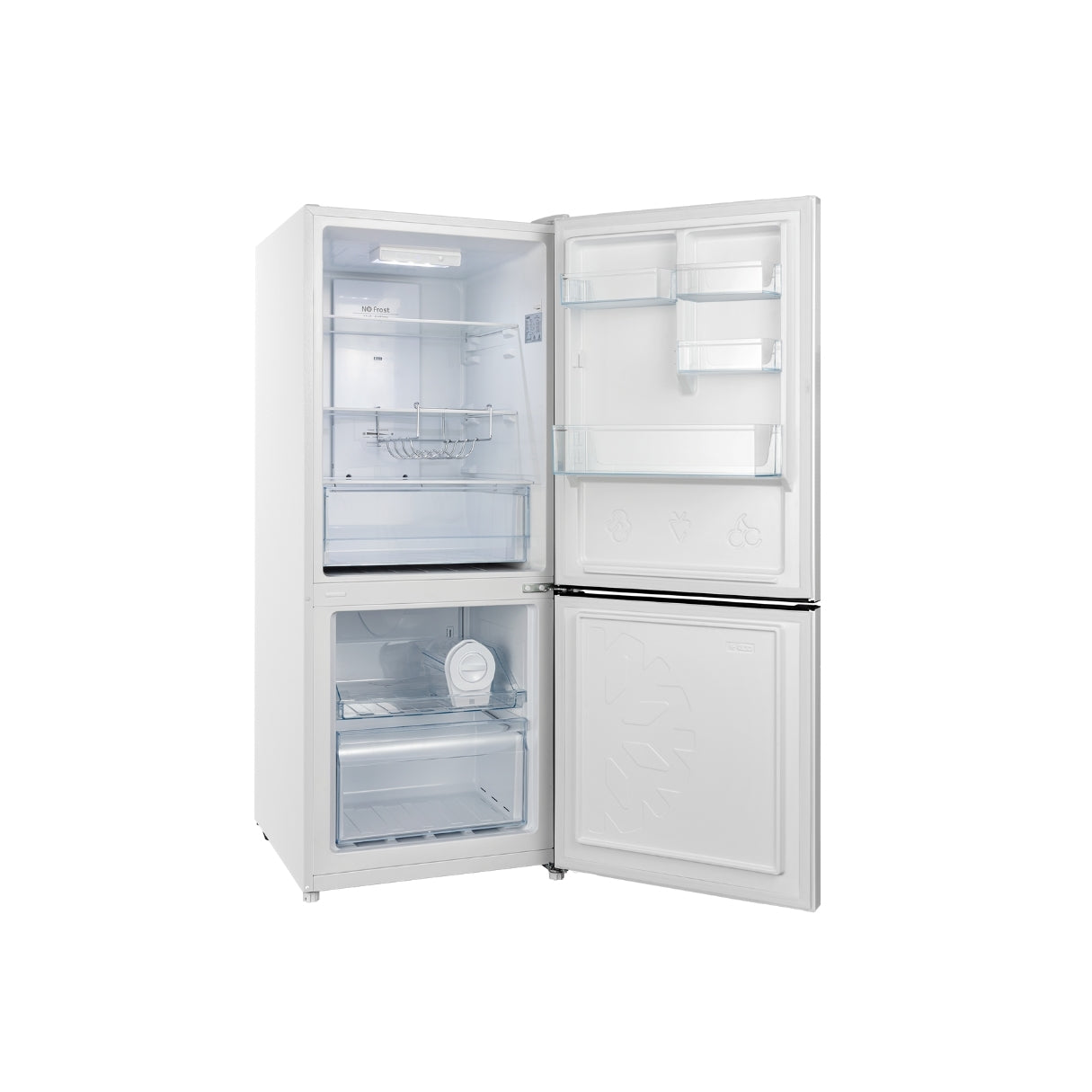 CHiQ 283L Bottom Mount Fridge White CBM283NW3