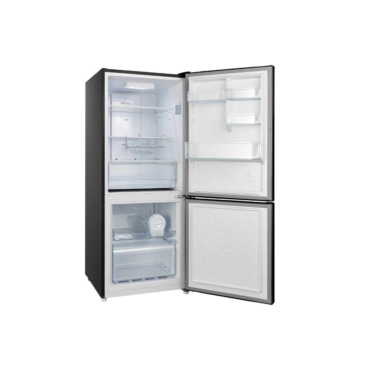 CHiQ 283L Bottom Mount Fridge Black CBM280NB3