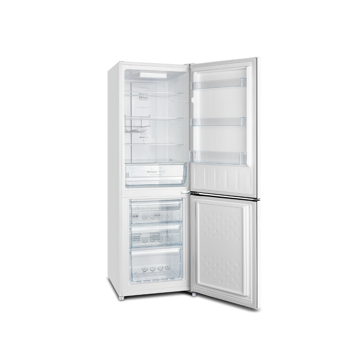CHiQ 231L Bottom Mount Fridge White CBM231NW2