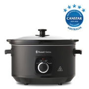 Russell Hobbs 4L Slow Cooker - Matte Black