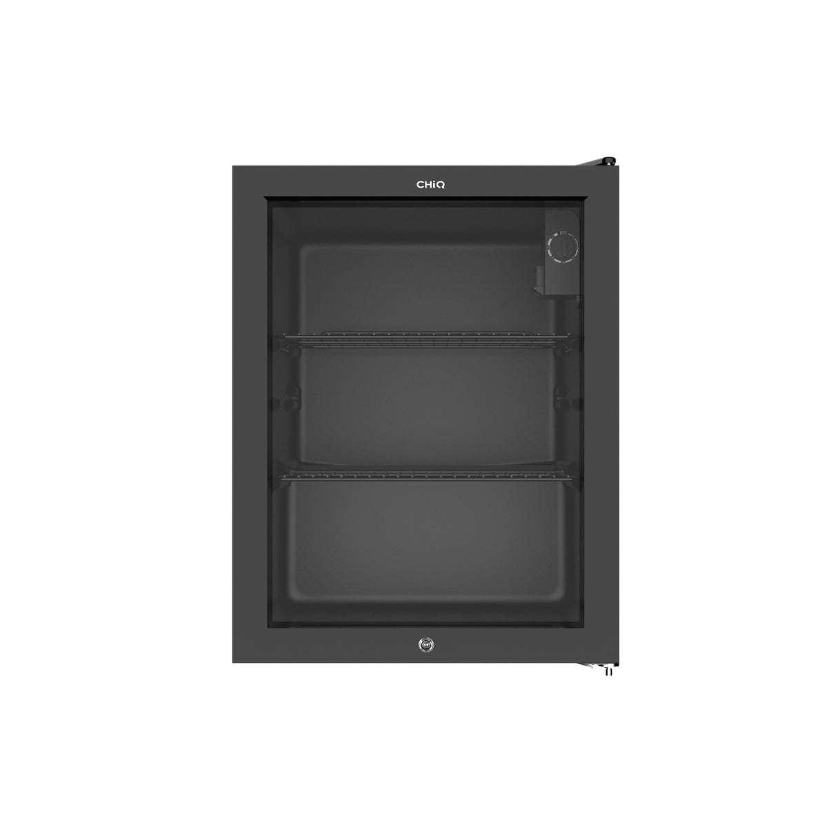 CHiQ 64L Beverage Centre Glass Door With Black Frame CBC064BG