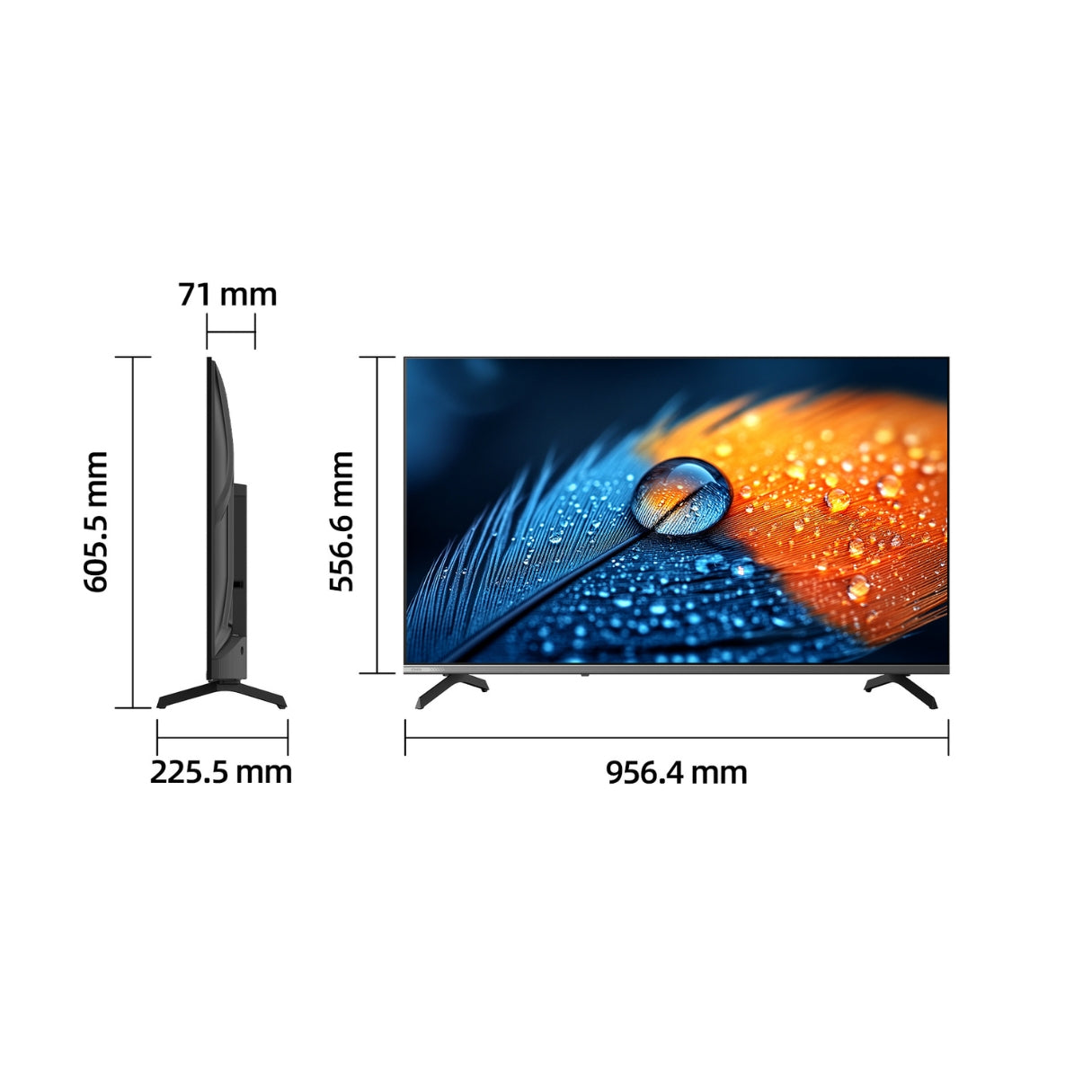 CHiQ 43" 4K QLED GOOGLE TV U43QM10