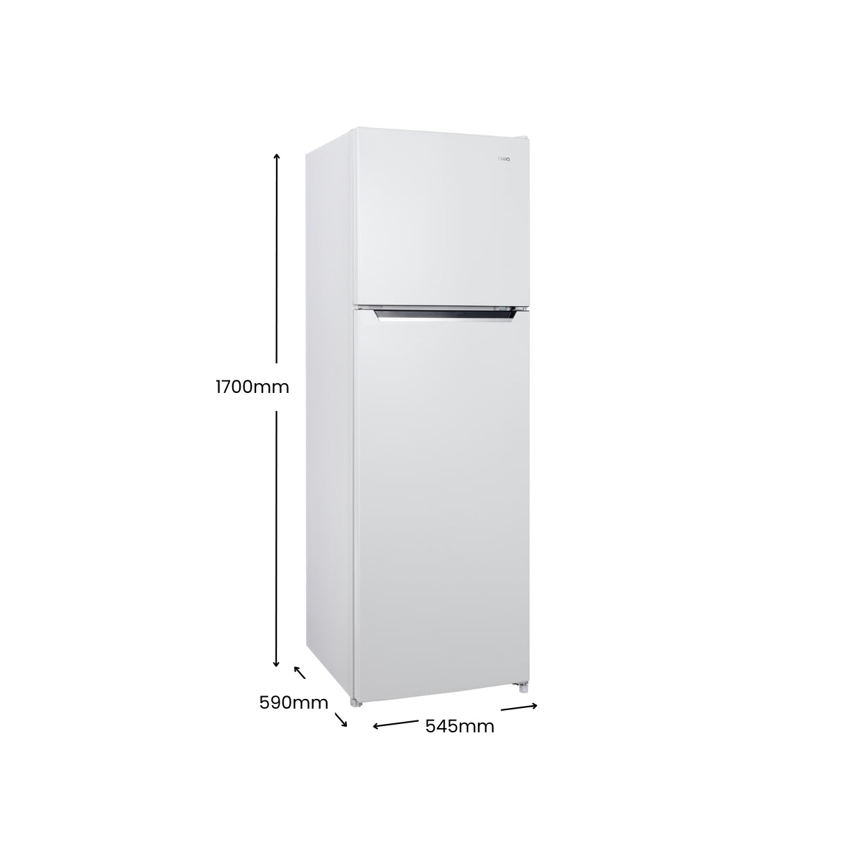 CHiQ 255L Top Mount Fridge White CTM255NW5E