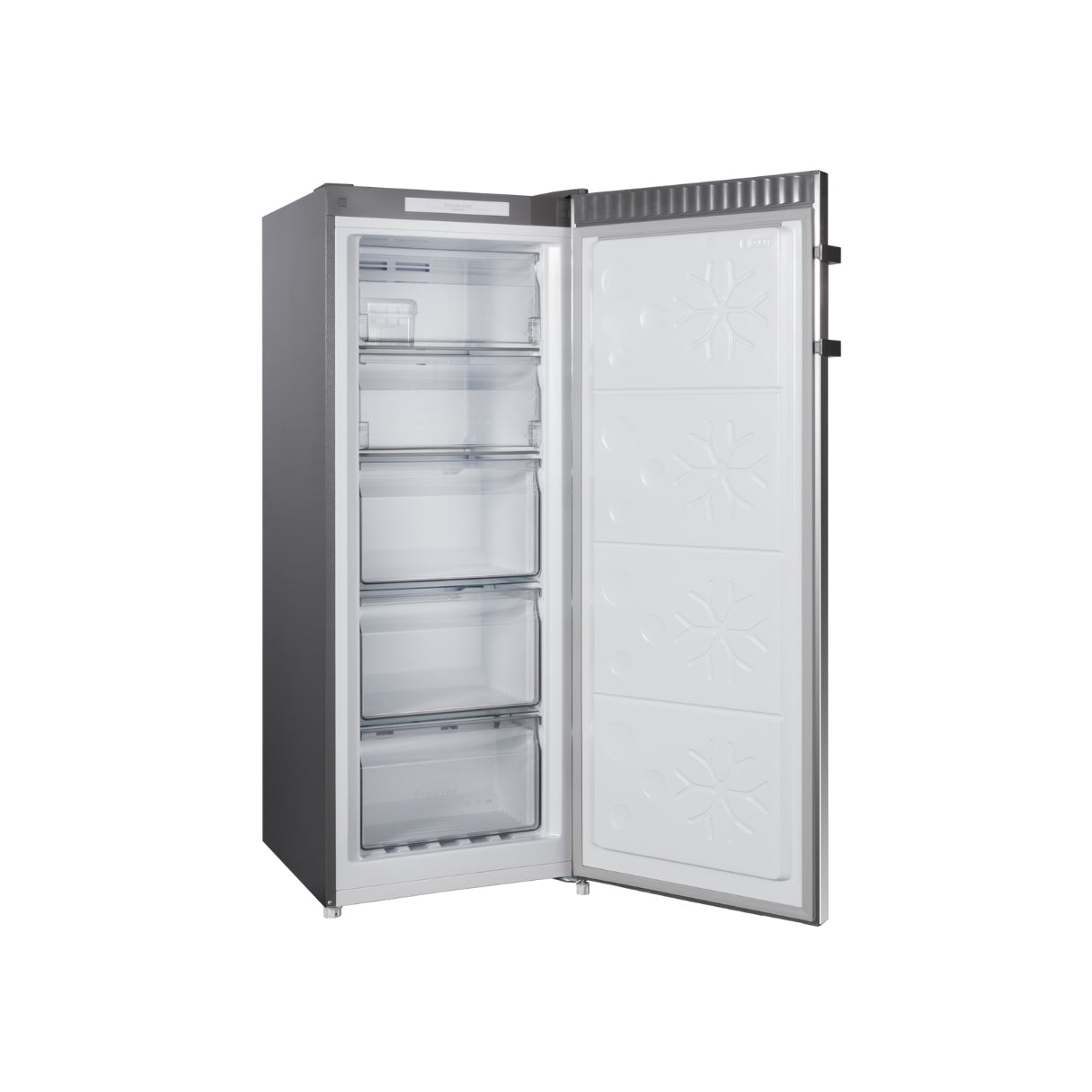 CHiQ 166L Hybrid Vertical Freezer Stainless Steel CSH165NSS