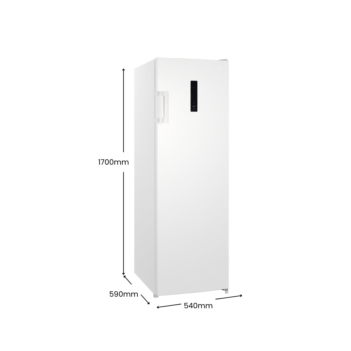 CHiQ 206L Hybrid Vertical Freezer White CSH206NW