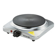 Maxim 1500W Single Hot Plate Cooktop
