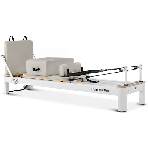 Lifespan Fitness Contour Pro Aluminum Pilates Reformer Bed Set (Hepburn)