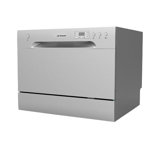 DOMAIN BENCHTOP DISWASHER 6 PLACE SETTING SILVER