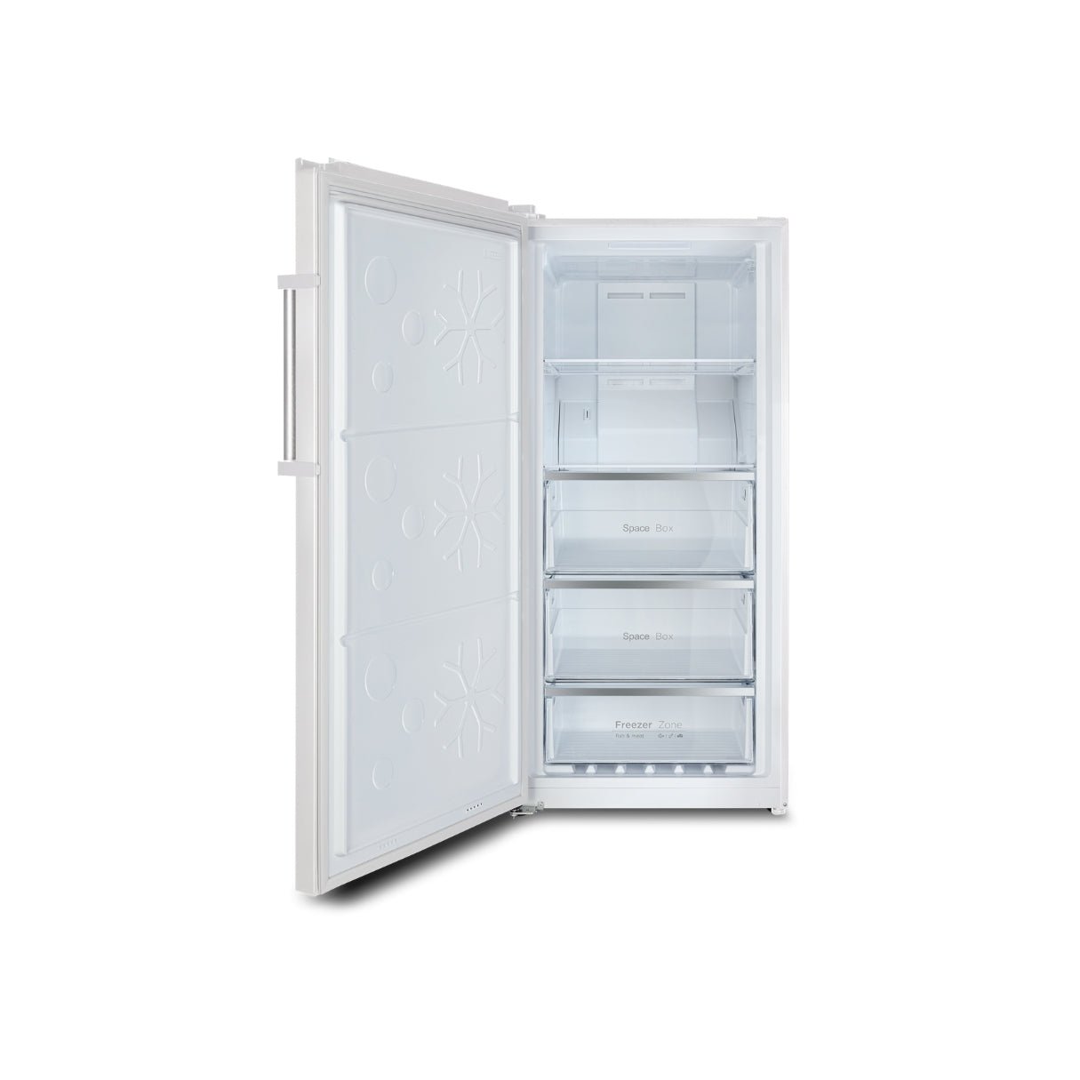 CHiQ 311L Hybrid Vertical Freezer White CSH311NWL3