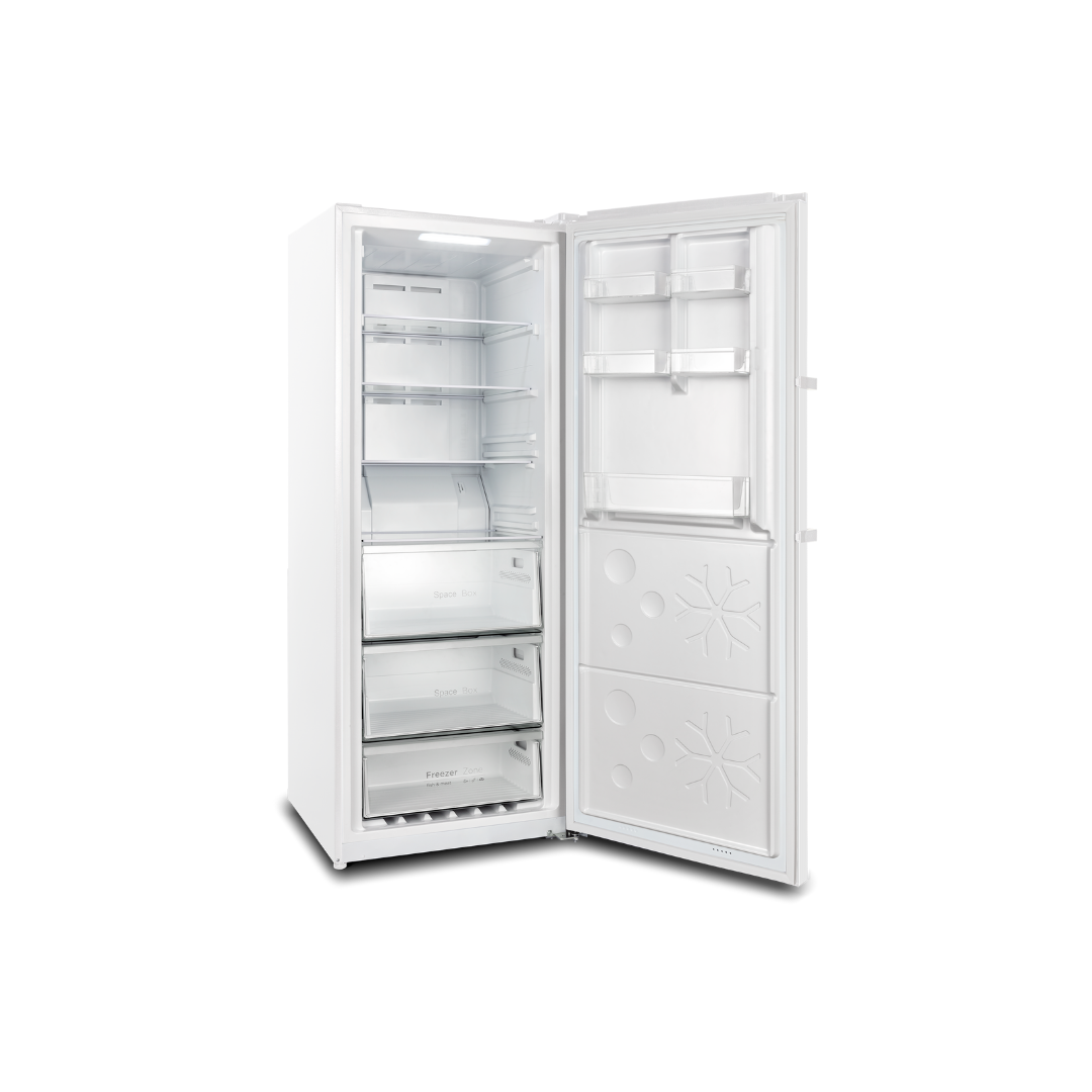 CHiQ 380L Hybrid Vertical Freezer Right Hinge White