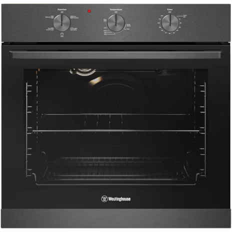Westinghouse 60cm Multi-Function Oven Dark Stainless Steel