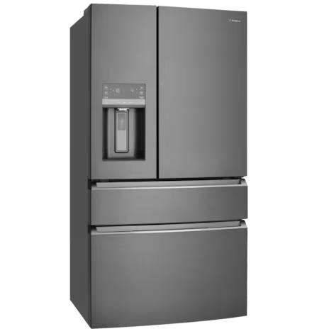 Westinghouse 609L French door fridge - Dark stainless steel
