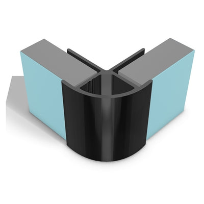 Wet Wall Panel Round External Corner Trim
