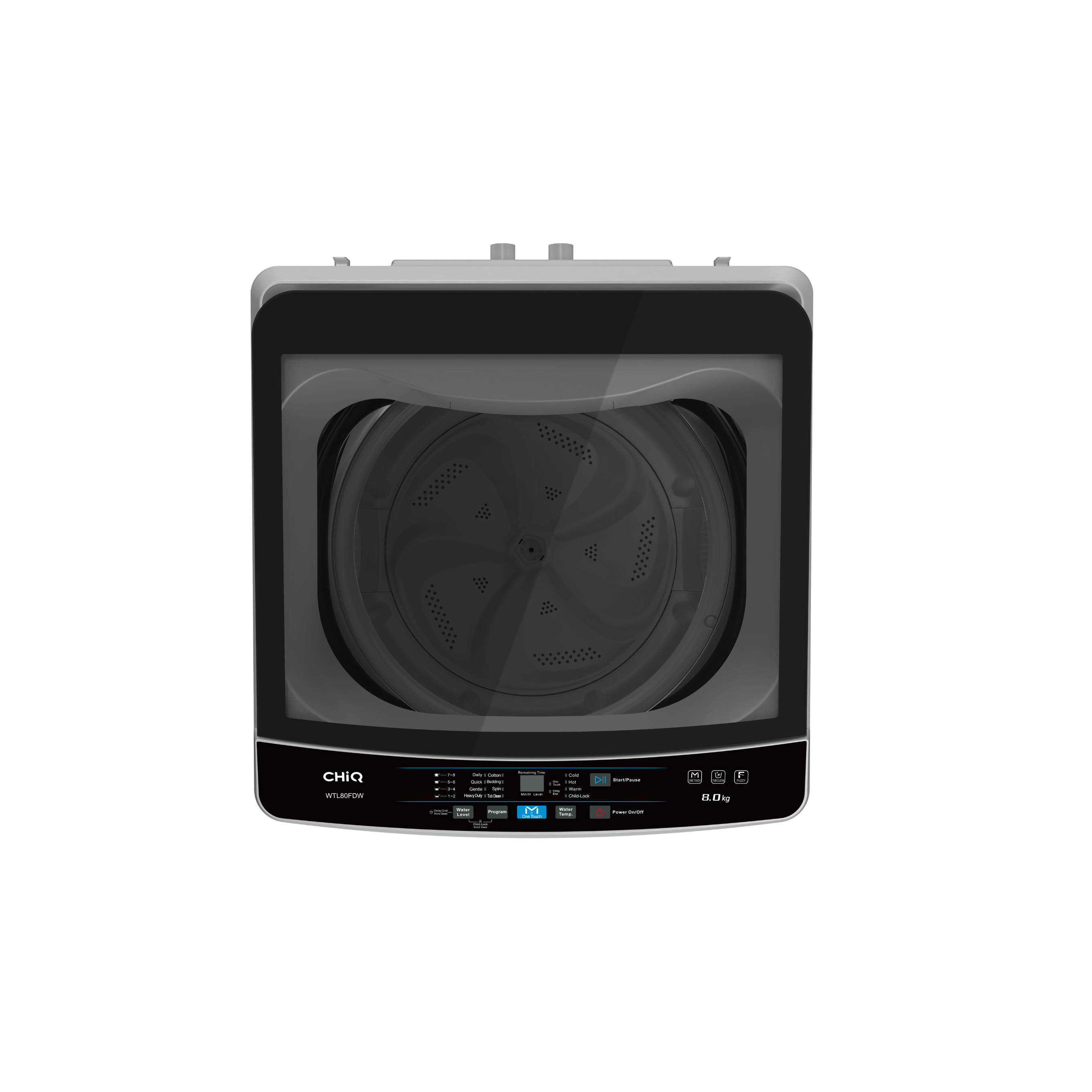 CHiQ 8Kg Top Load Washer White WTL80FDW