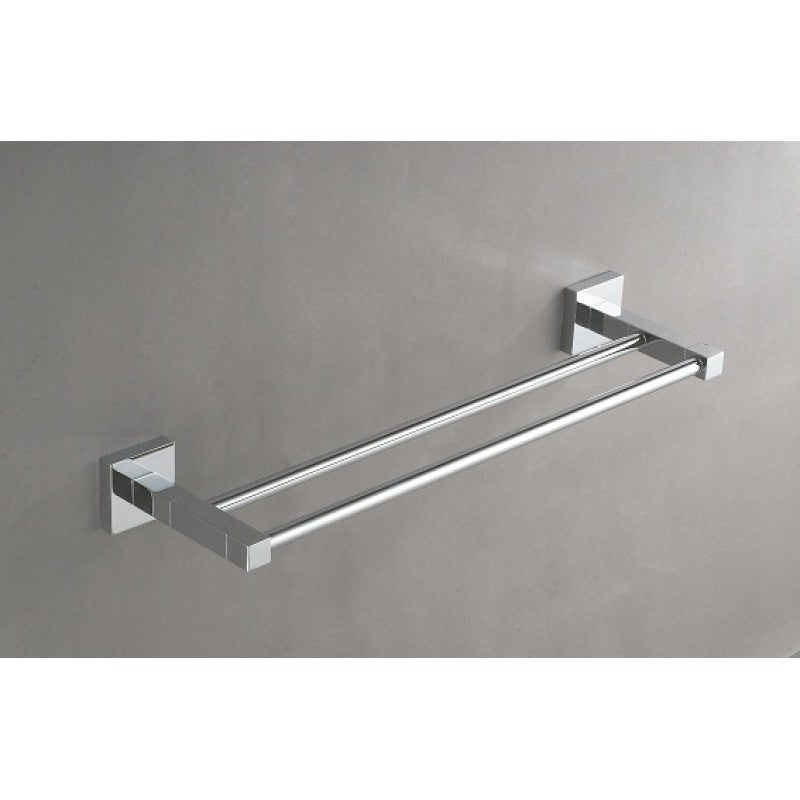 OSTAR Double Towel Rail Chrome 600mm
