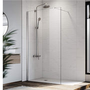 Elegant Showers Frameless Shower Screen Walk in 8mm Nano Tempered Glass