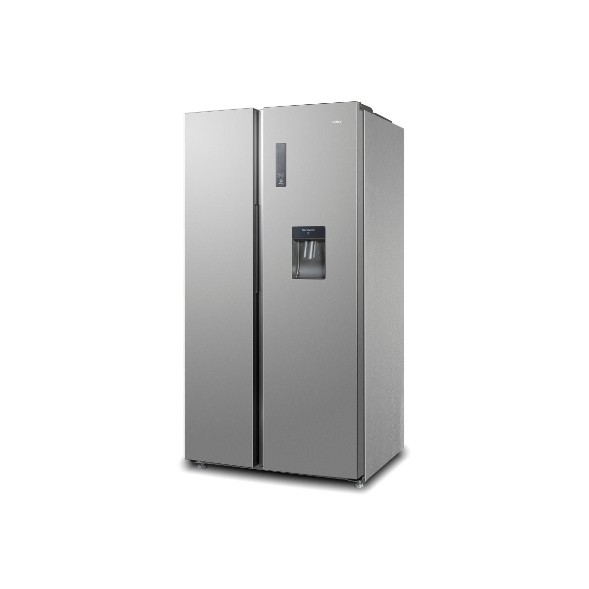 CHiQ 559L Side By Side Fridge VCM Silver CSS557NSD4E