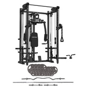 CORTEX PR5 Folding Power Rack with 90kg Standard Tri-Grip Weight & Bar Set