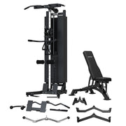 CORTEX FT12 Pro Pulldown/Row Station 100kg with Bench and Pro Attachments