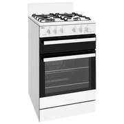 Chef 54cm Conventional Gas White Freestanding Oven CFG503WCH