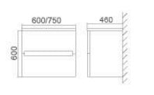 BELLA Wall Hung Vanity