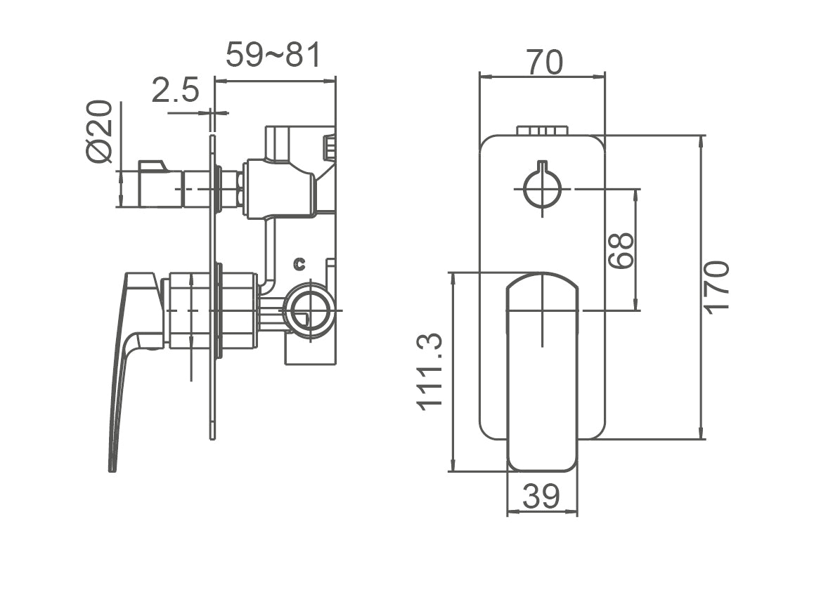 BRAVO-II Diverter Mixer