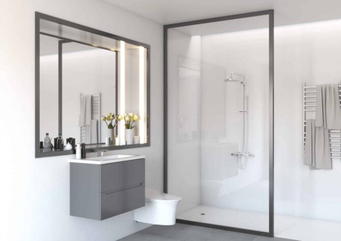 Blanco wet wall panel for showers