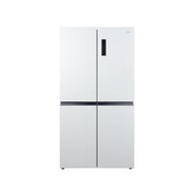 CHiQ 601L Quad Door Fridge White Steel CCD598NWS